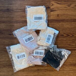 Soma Panties in Cream, Pink, and Black